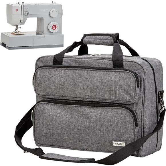Sewing Machine Carrying Case, Universal Tote Bag with Shoulder Strap - Picture 1 of 7